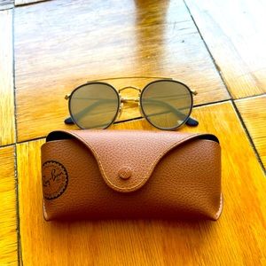 Ray Ban Round Double Bridge Sunglasses